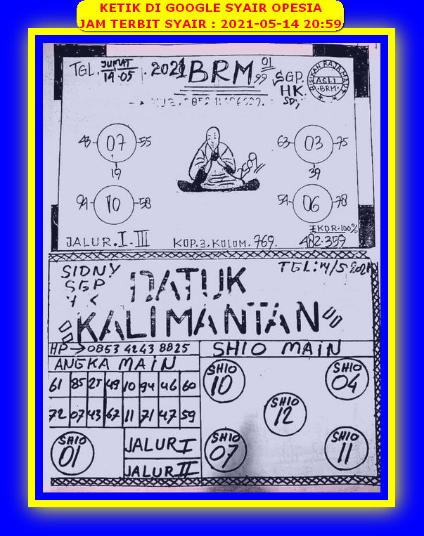 PREDIKSI HK MALAM INI