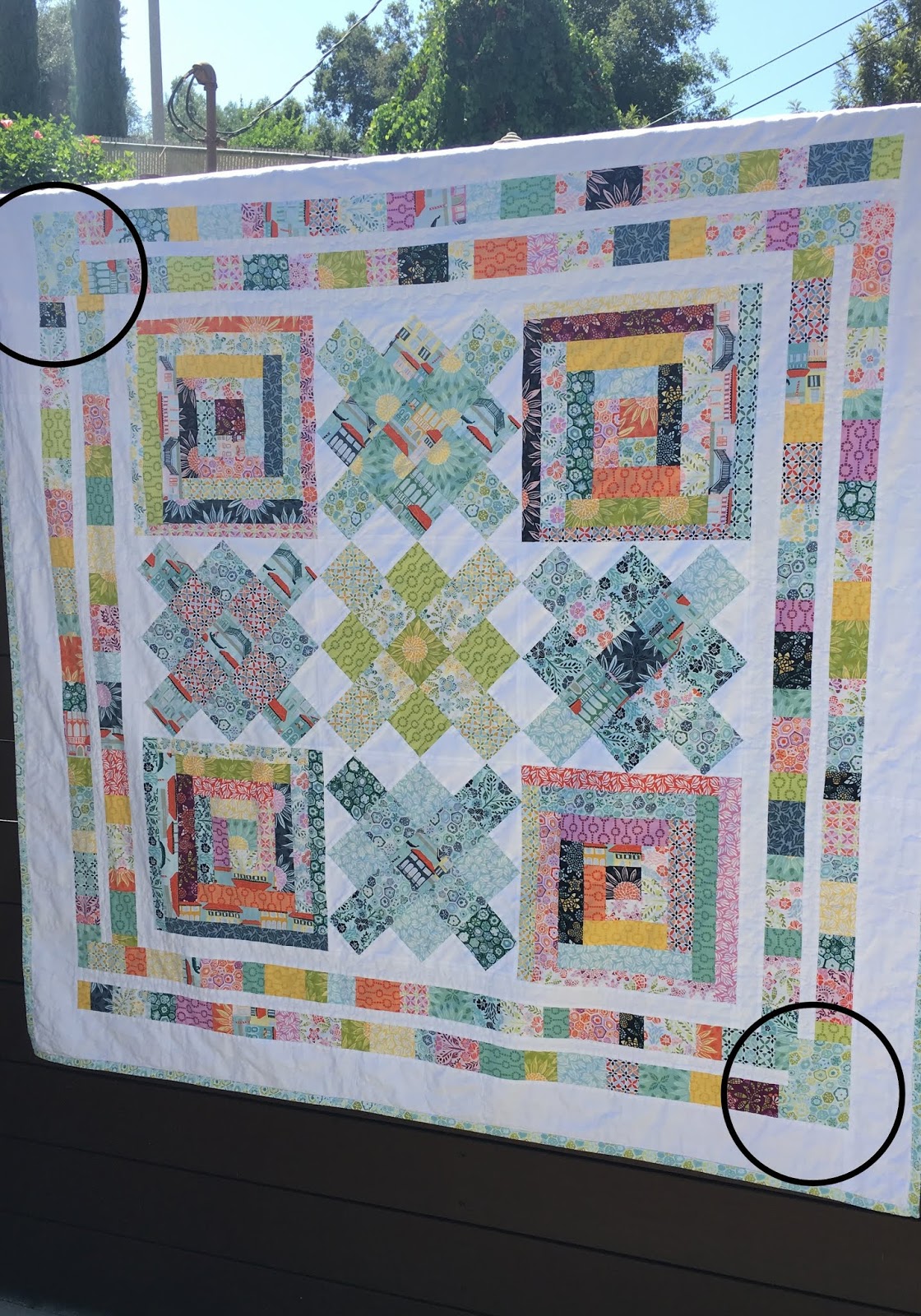 Ye Olde Grand Canal Scrap Quilt / Border Tutorial Part 4