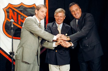 Prof Bruce with John Ziegler