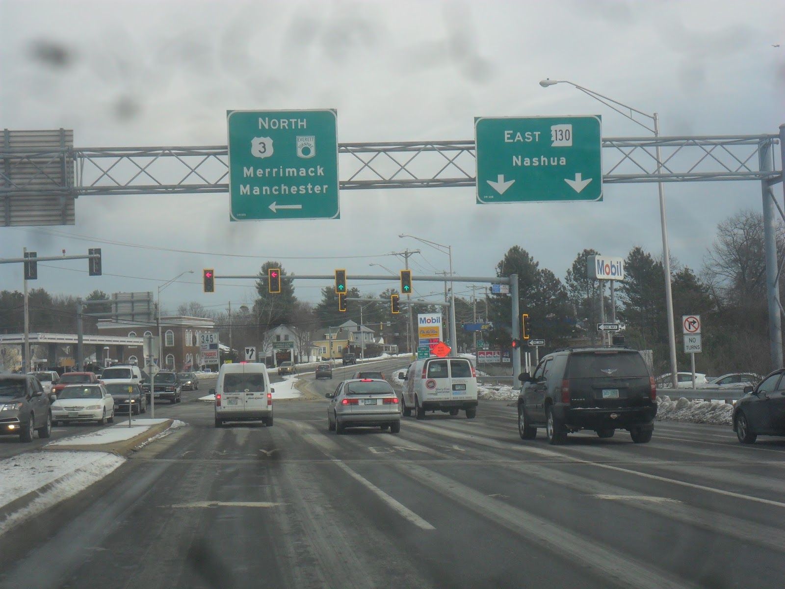 Luke #39 s Signs: Rt 130 Rt 3/Everett Turnpike Nashua NH