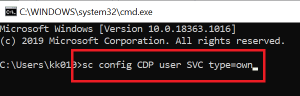 コネクテッドデバイスプラットフォームサービス（CDPSvc）