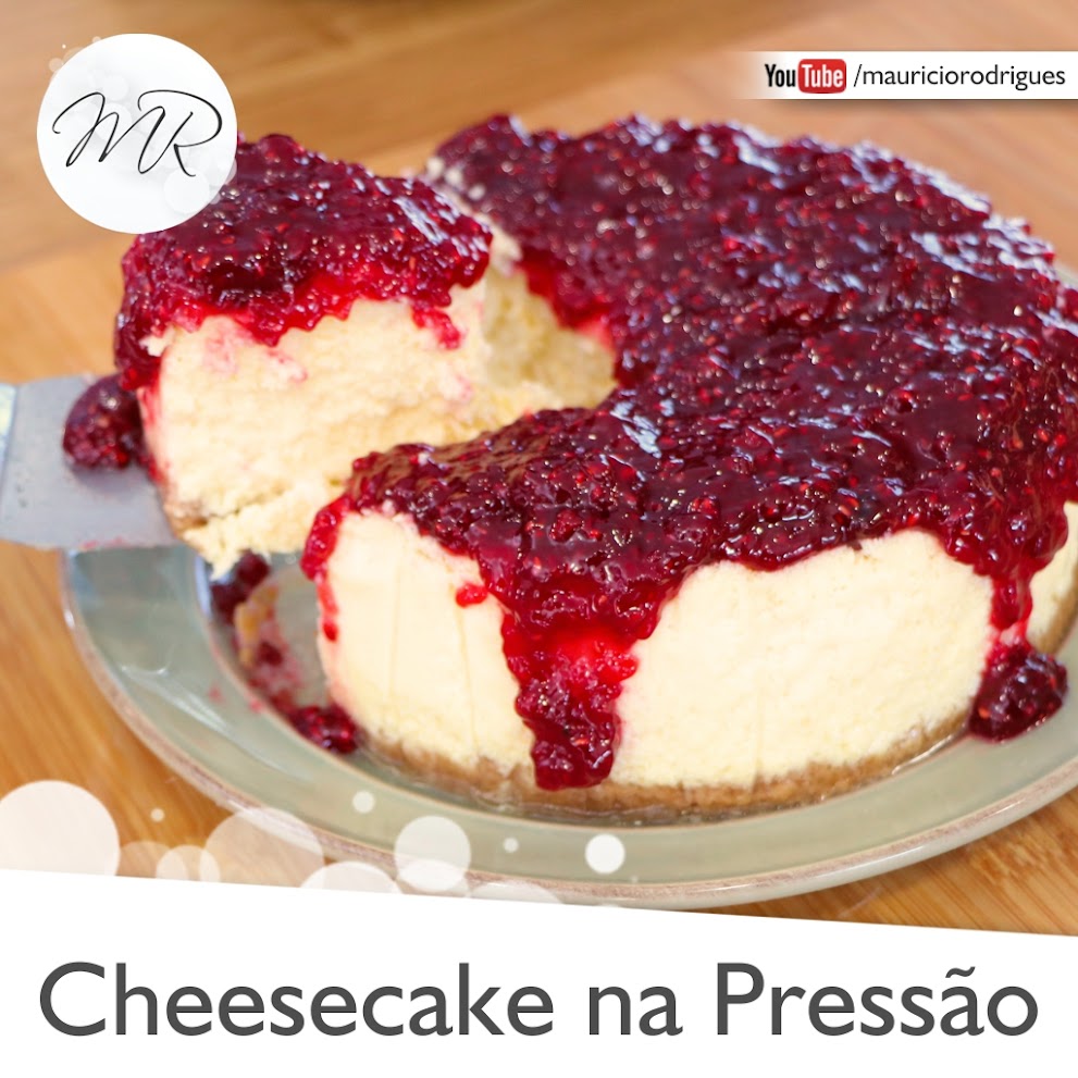 VÍDEO - Cheesecake Fácil na Panela de Pressão Elétrica