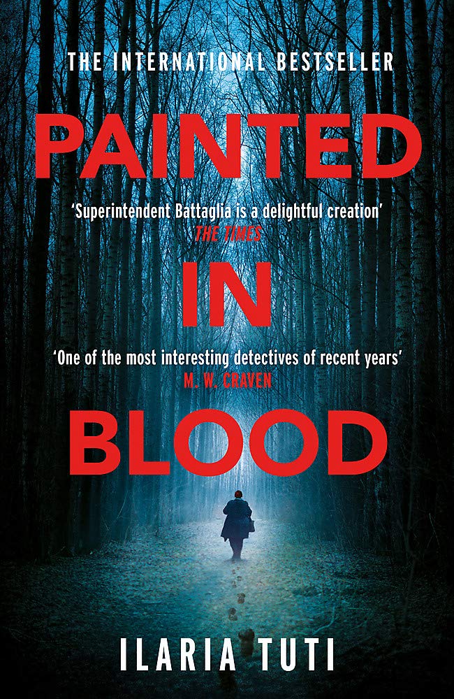Bookmarked Painted in Blood