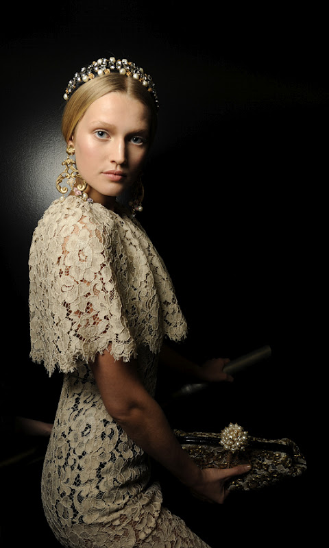 Citizen Chic Backstage Beauties Dolce And Gabbana F W 12 Part Ii