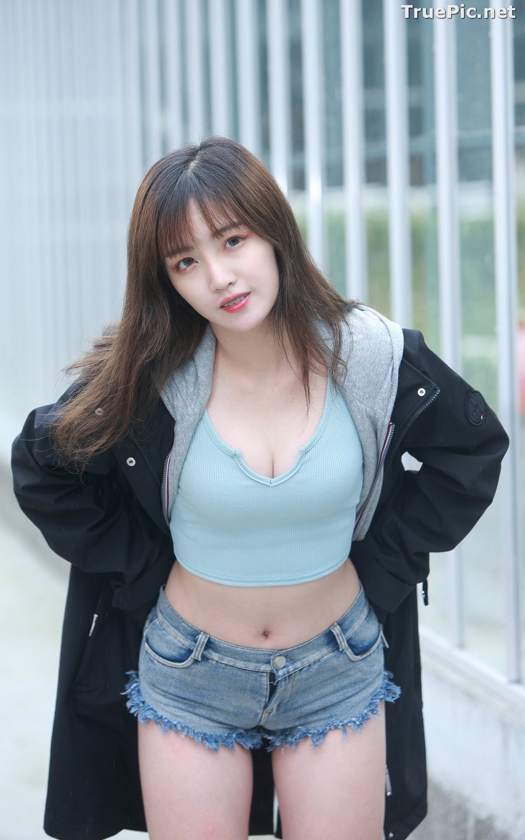 Image Taiwanese Lovely and Sexy Girl – 泱泱 - Low Top and Jeans Pants - TruePic.net - Picture-12