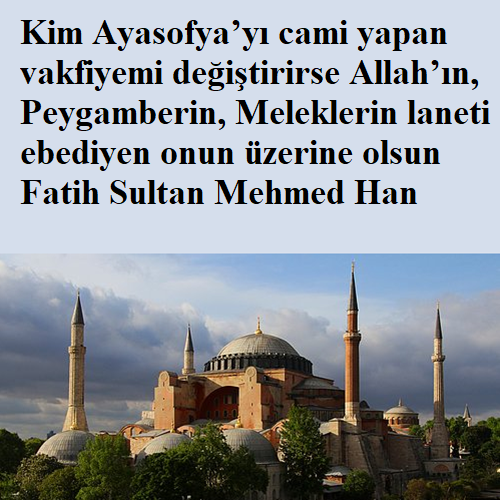 Sahte Kahramanlar Ayasofya Hakkinda Soylenmis Sozler