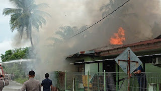 Lupa Matikan Kompor, Satu Unit Rumah Warga di Kota Langsa Ludes Terbakar Agustus 24, 2021