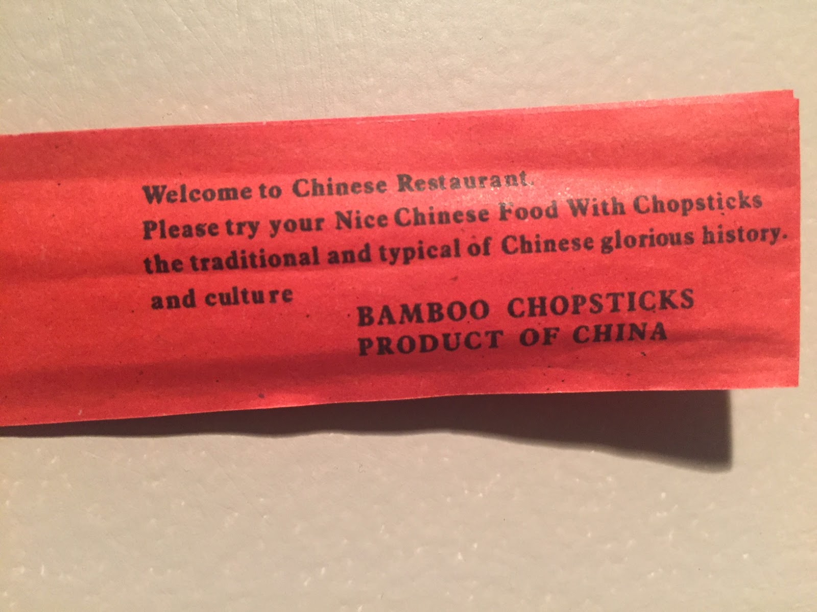 Chopsticks promo of the week
