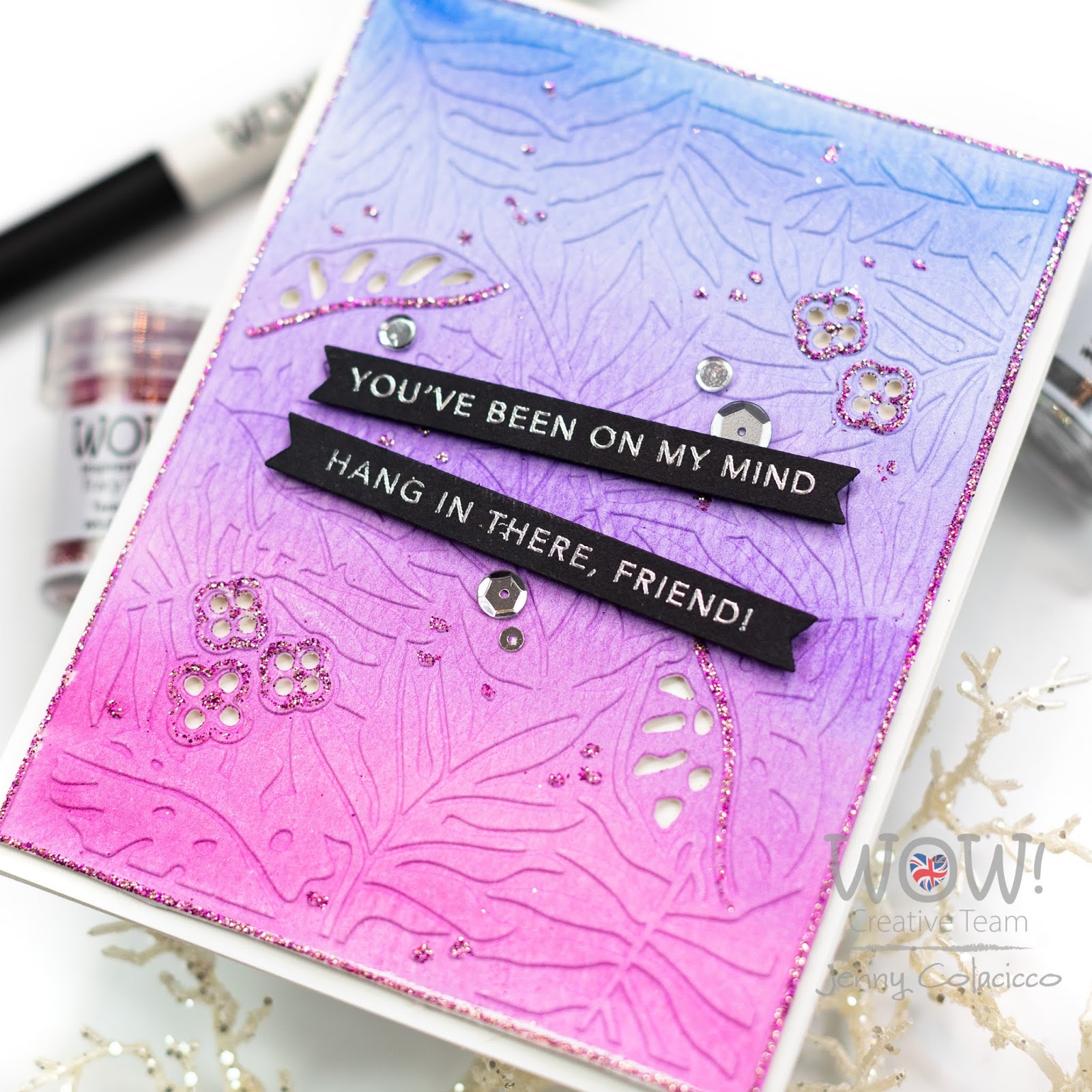VIDEO Three Ways to Use an Embossing Pen with Jenny Colacicco