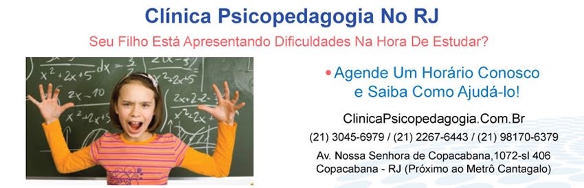 Clinica Psicopedagogia No RJ