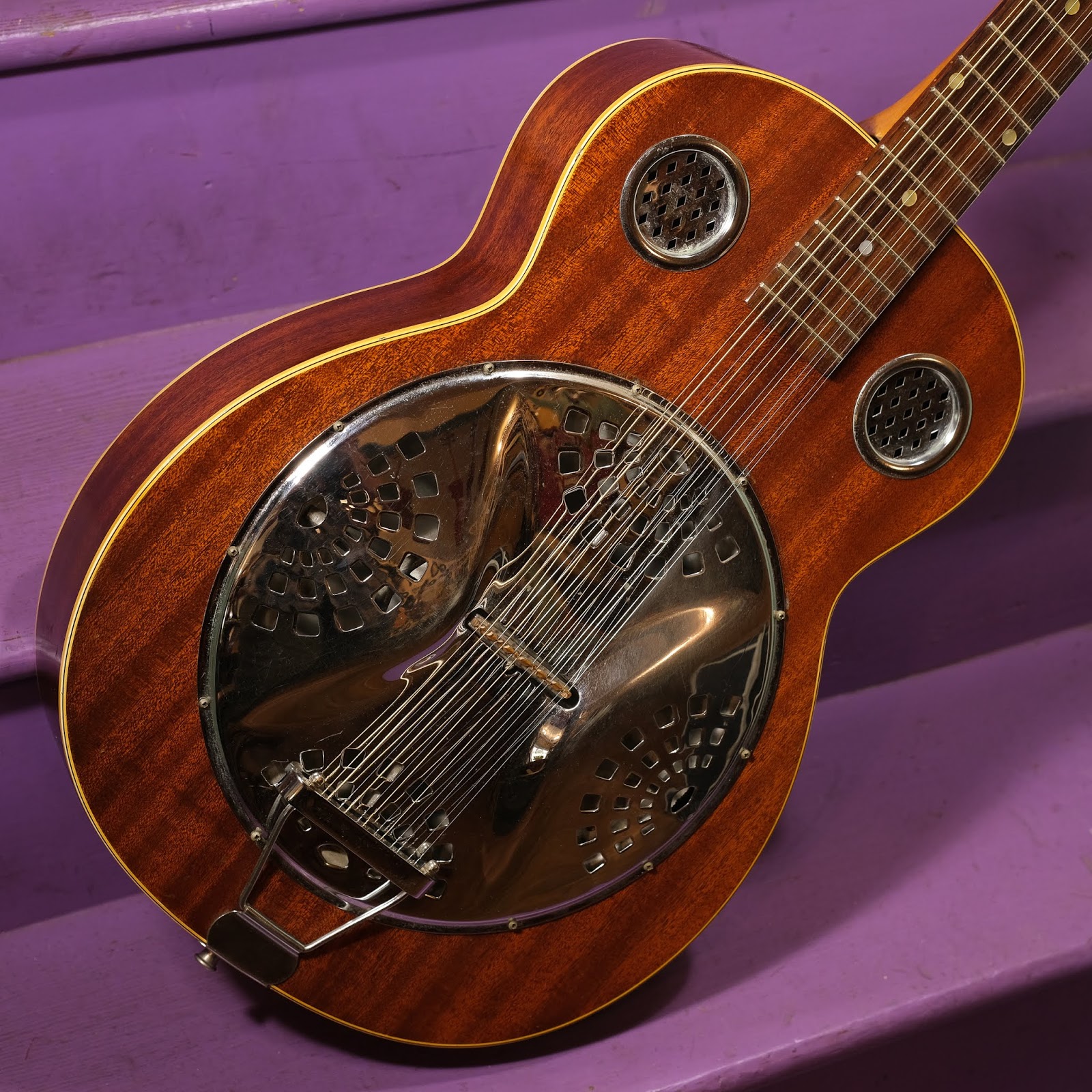 1960s Mosritemade Dobro Columbia 12String Resonator Guitar