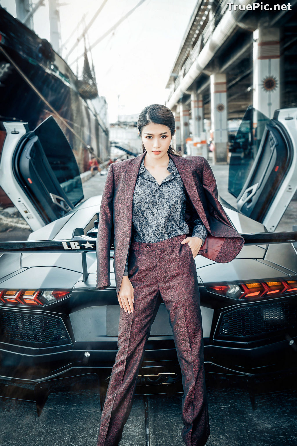 Image Taiwanese Model - 珈伊Femi - Sexy Beautiful Girl and Supercars - TruePic.net - Picture-14