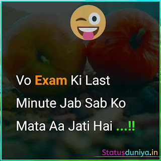 Funny Study Status In Hindi For Whatsapp With Image