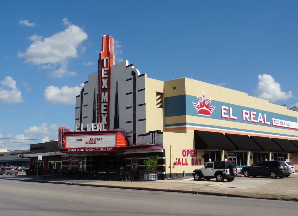 Houston in Pics Historic Theater Preservation El Real TexMex repurp