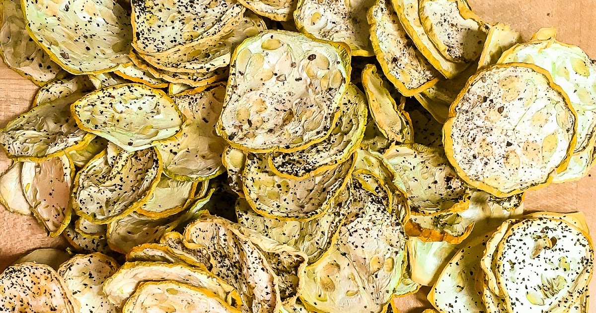 Tinks Kitchen Summer Squash Dehydrated