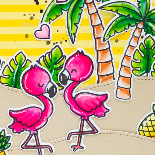 Flamingo Template Party Flamingo Flami