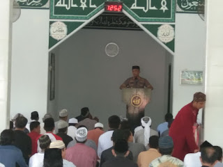 Safari Jumat, Kapolres Luwu Utara Sampaikan Pesan Kamtibmas di Masjid Nurul Masita