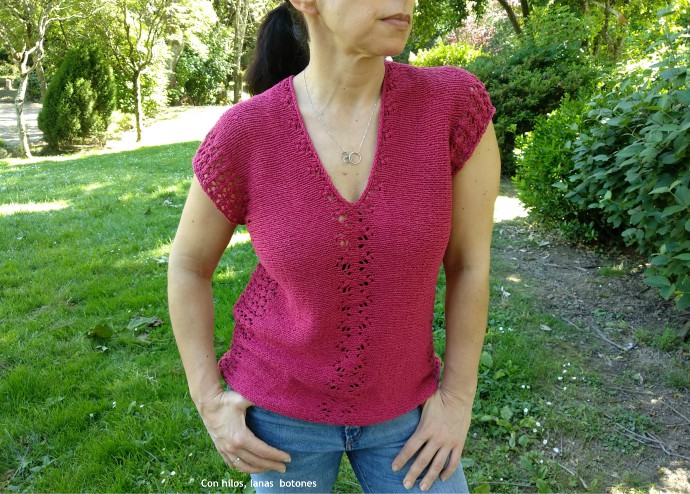 Con hilos, lanas y botones: Aiko Sleeveless Top