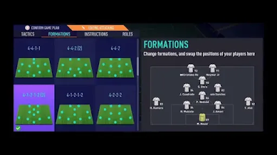 أفضل التكتيكات والتشكيلات وتعليمات اللاعبين في FIFA 21