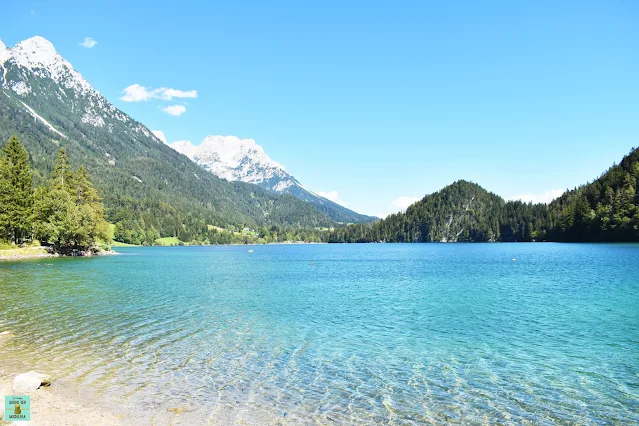 Lago Hintersteinsee en Austria
