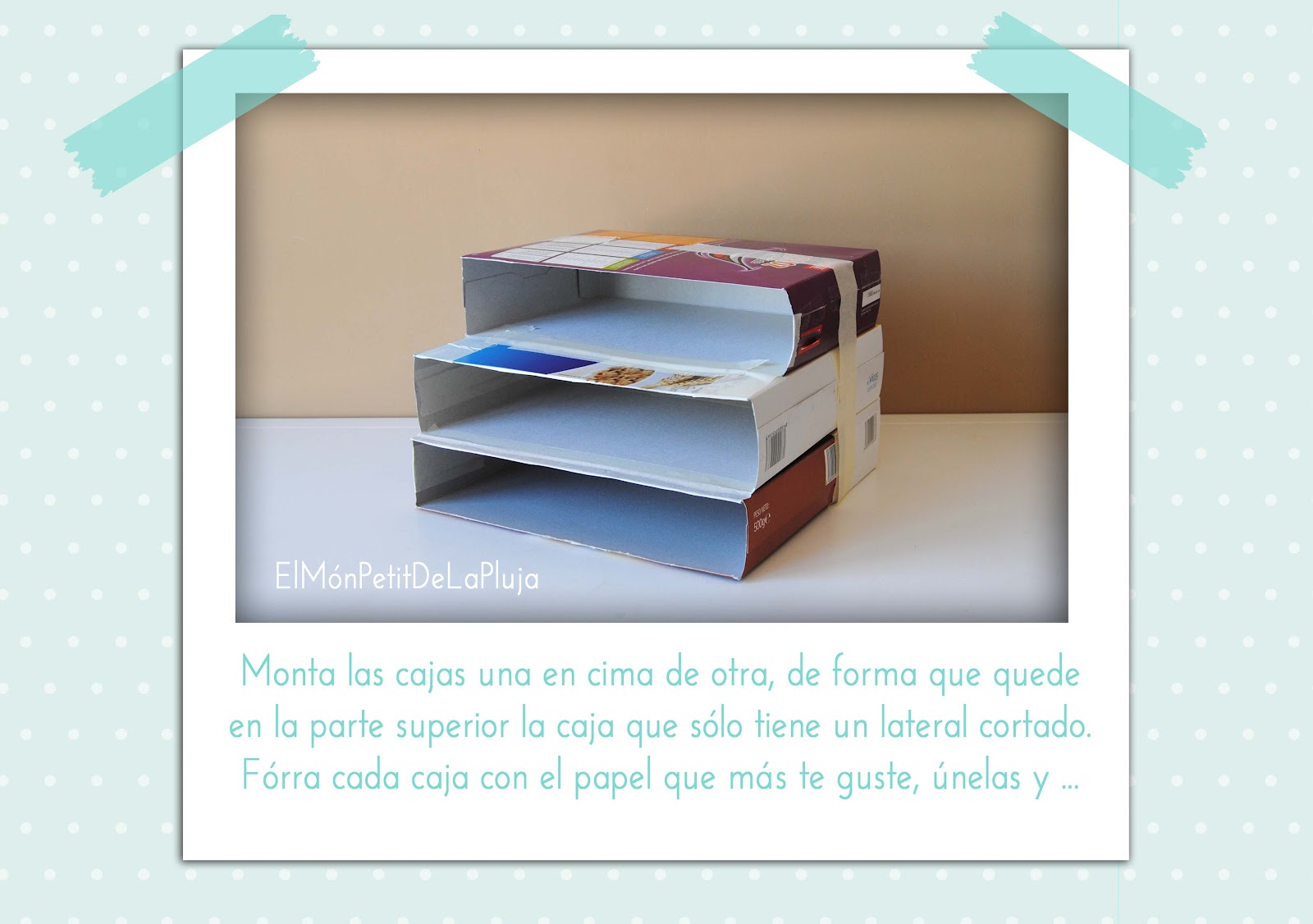Rocio Design: DIY: Archivador con Cajas de Cereales
