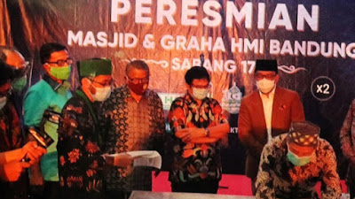 Peresmian Graha HMI Bandung; Menandai Dibukanya Pusat Kreativitas Produk Halal & Inkubasi Bisnis