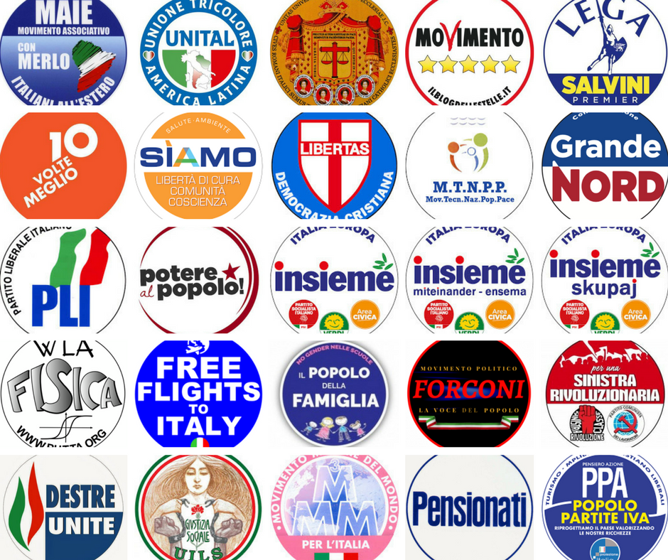 Cardinal Point Unveiling Politics I Simboli Dei Partiti Elezioni Politiche 2018