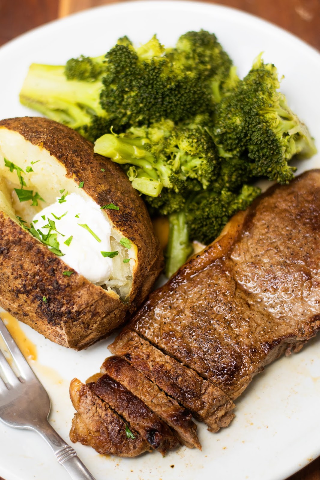 Steak Pan Seared- Medium Well You Will Love This Taste And Perfect