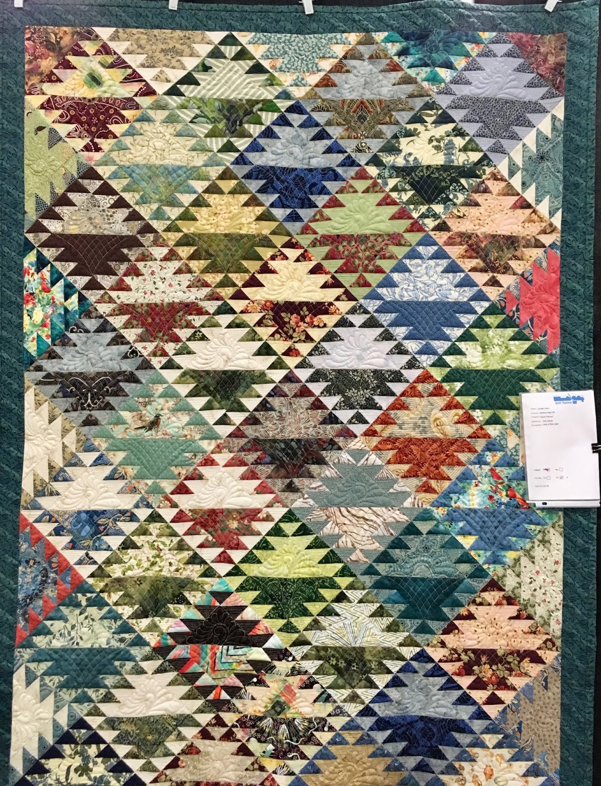 COUNTRY LOG CABIN WILLAMETTE VALLEY QUILT FESTIVAL, ALBANY, OREGON
