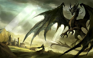 dark fantasy 3d Dragon computer animal pictures
