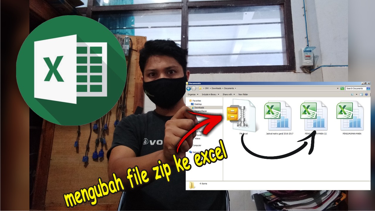 Cara Mengubah File Zip ke Excel Tutorial Microsoft Office