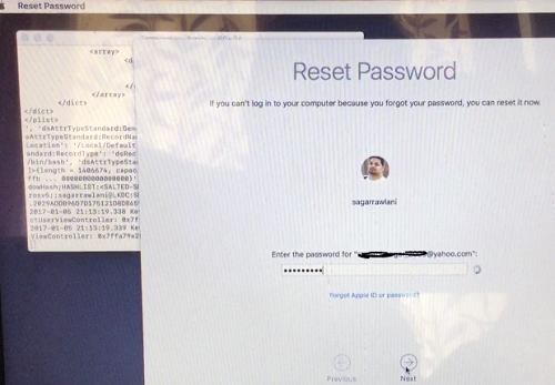 Reset forgotten macOS Sierra password from Recovery Partition -3