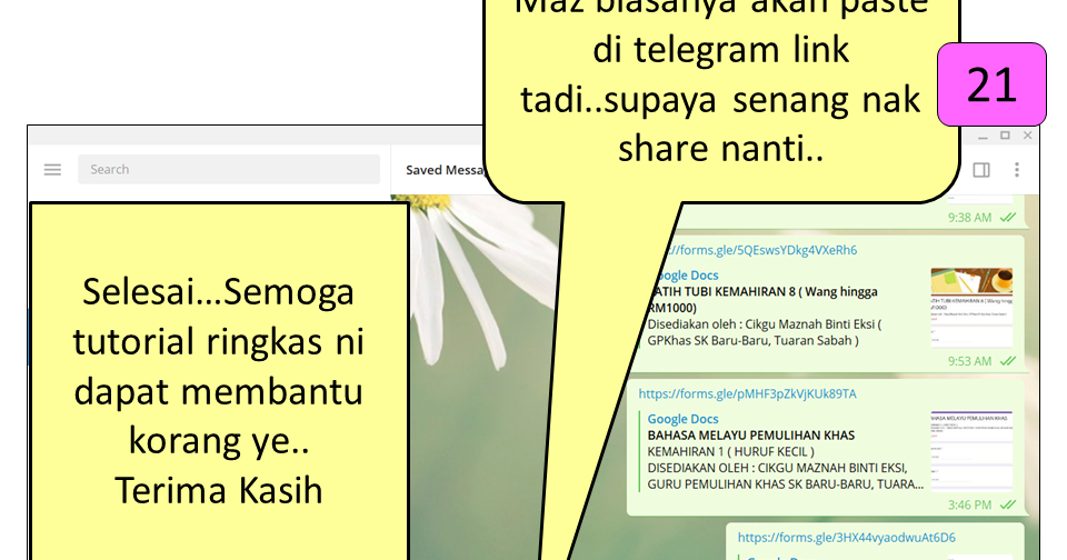 Buat Buku Aturcara Guna Google Slide / Cara Buat Buku Program Guna