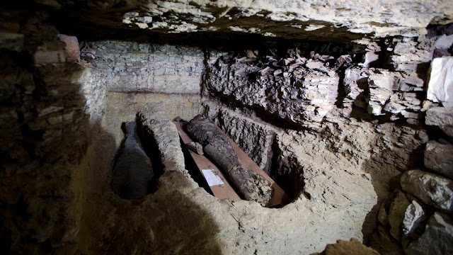 More on Mummies, embalming equipment discovered south of Pyramid of Unas in Egypt's Saqqara
