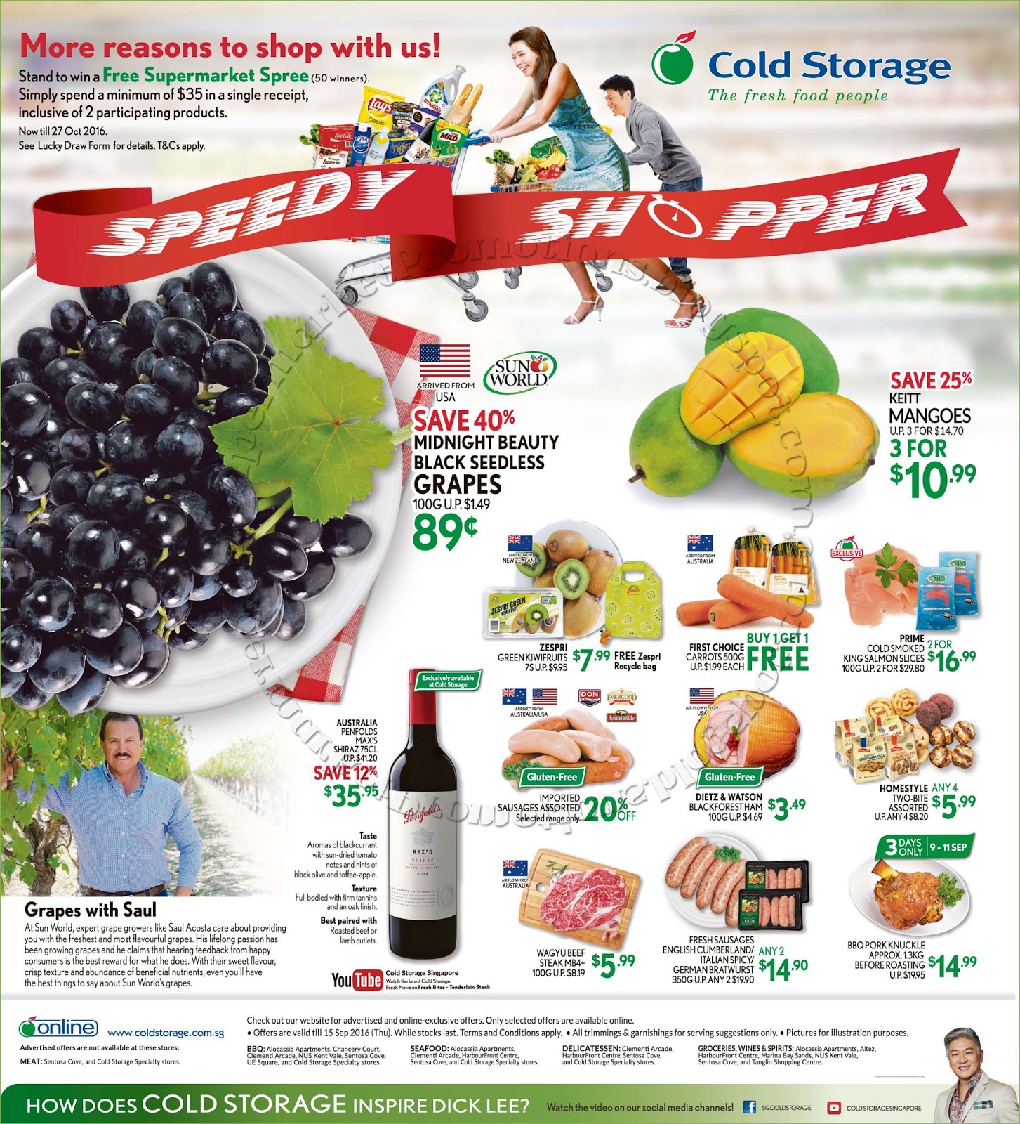Cold Storage Weekly Promotion 09 15 September 2016 Supermarket