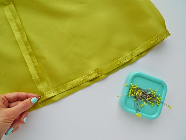 Tilly and the Buttons: How to Sew a Skirt Lining