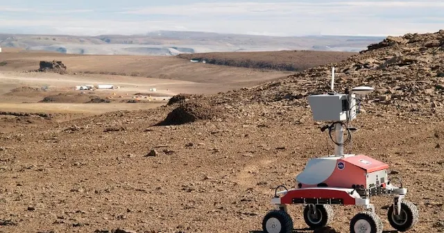 Laboratório e equipamentos da NASA na Ilha Devon