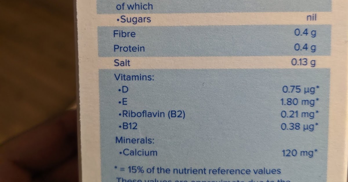 Alpro soya unsweetened almond milk