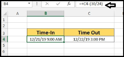 excel formula for subtracting time excel formula for subtracting time