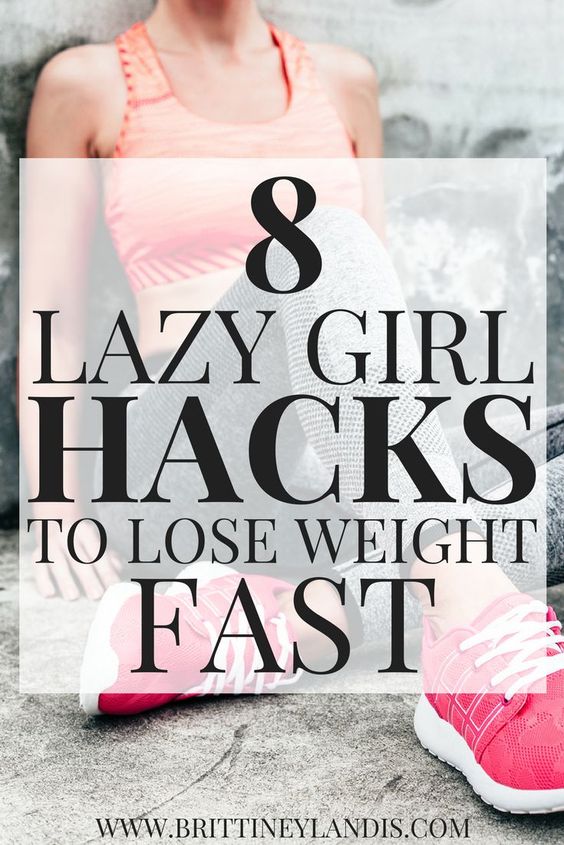Lose weight easily 8 lazy girl hacks to lose weight fast