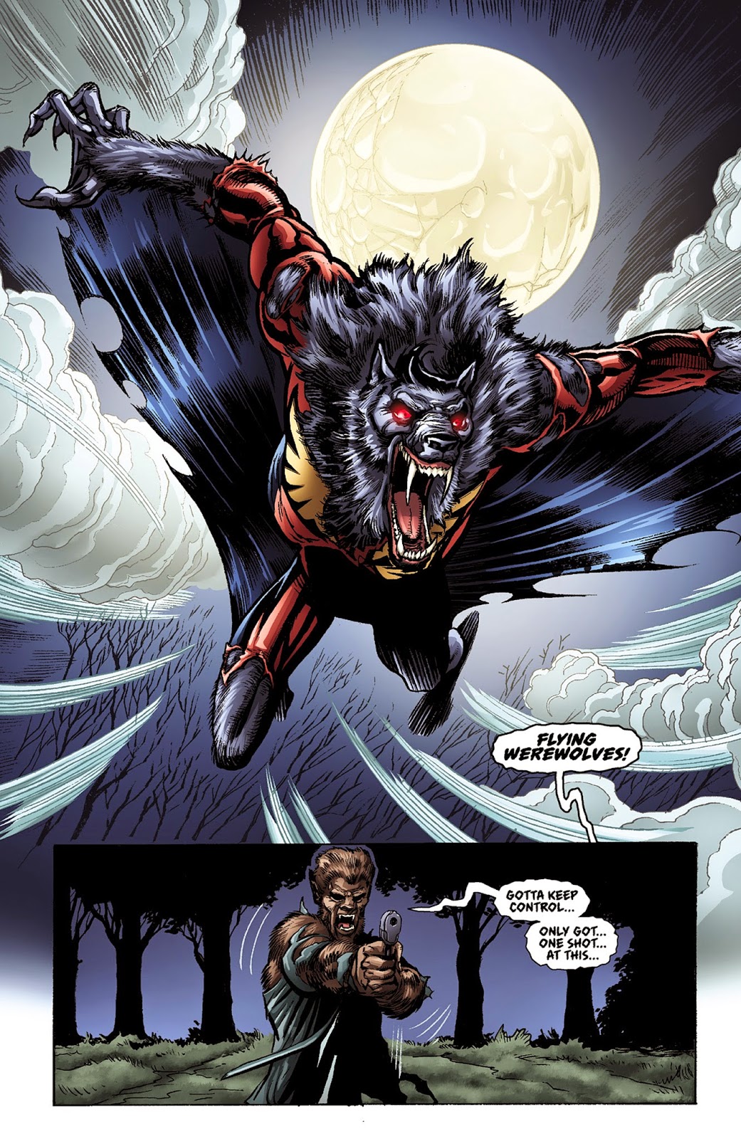 Male Transformations Hellblazer Werewolf Transformation 