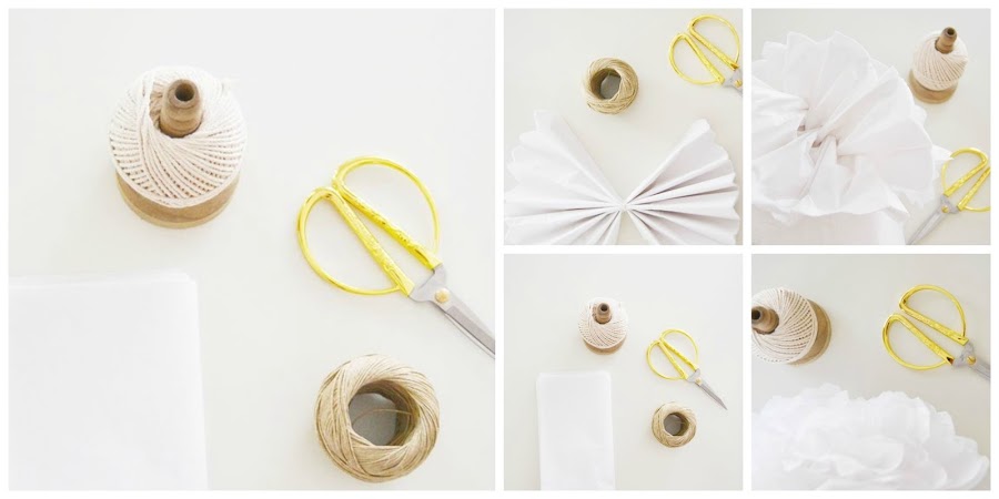 Pompones de seda diy