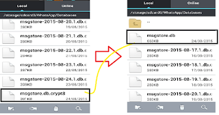Hack and Extract Whatsapp Messages or database Without PC in Android Mobile 2014-2015-2016
