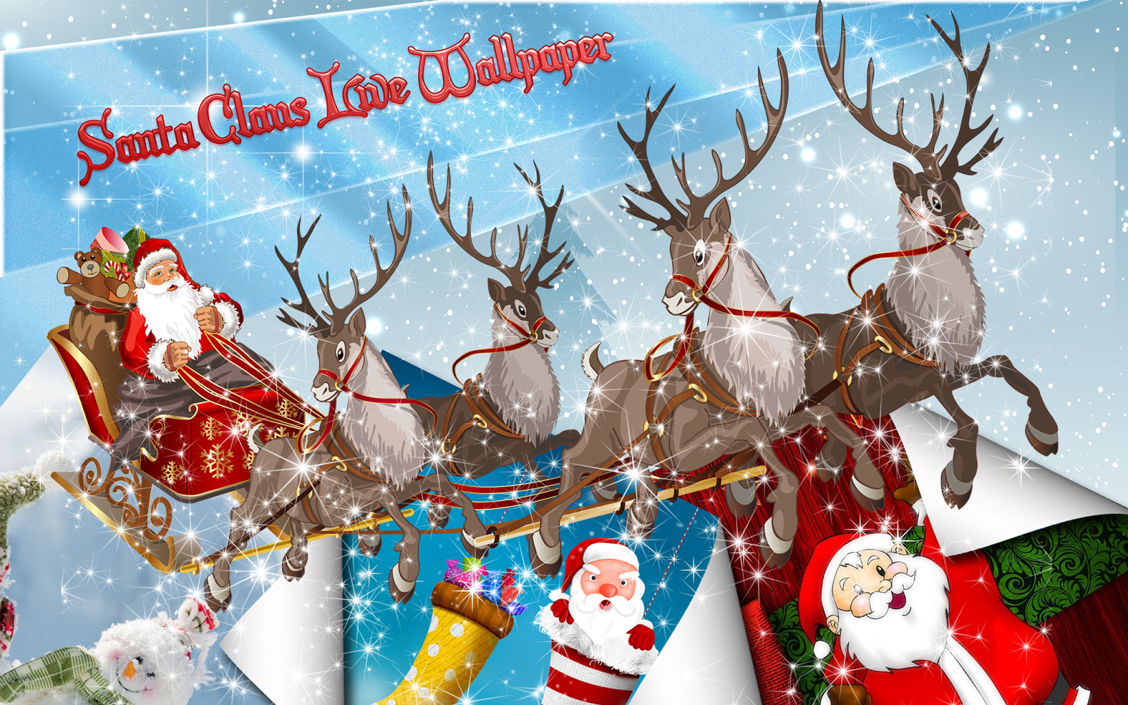 Happy APPS: Santa Claus Live Wallpaper 🎅