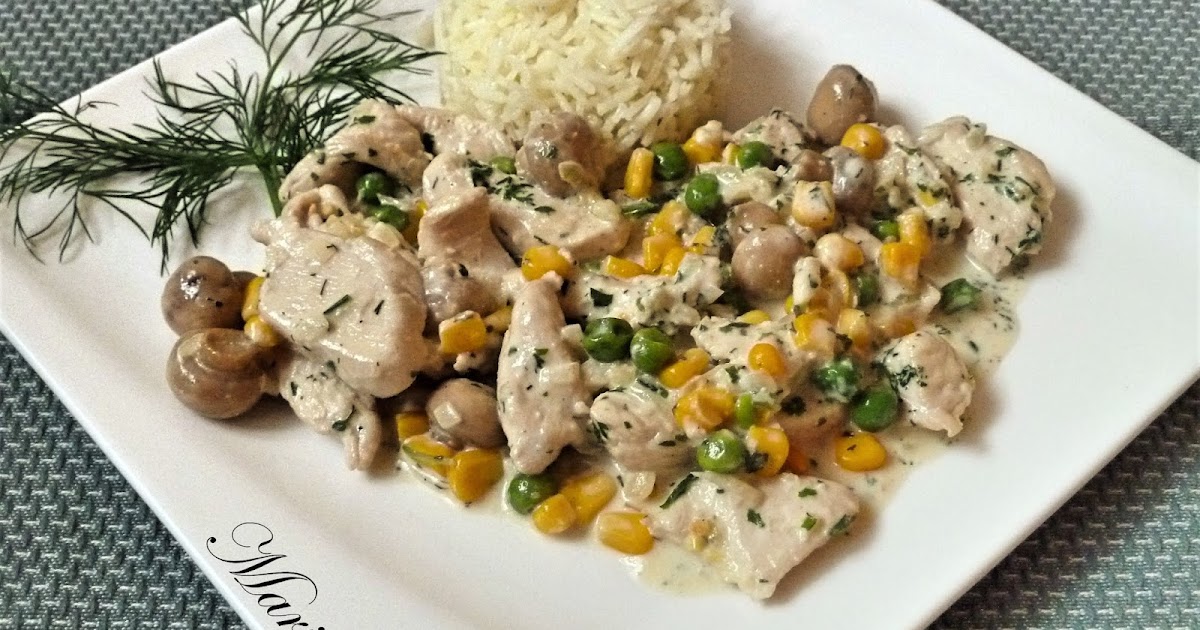 Maria kocht: Hähnchengeschnetzeltes in Sahne-Senfsoße / Tejszínes ...