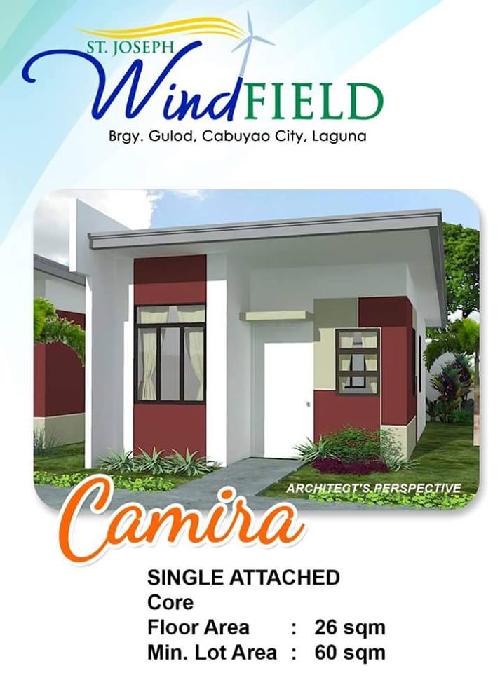 St Joseph Windfield Cabuyao Laguna Affordable House and Lot Package as low as 5K/month