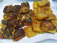 Torrijas con chocolate.