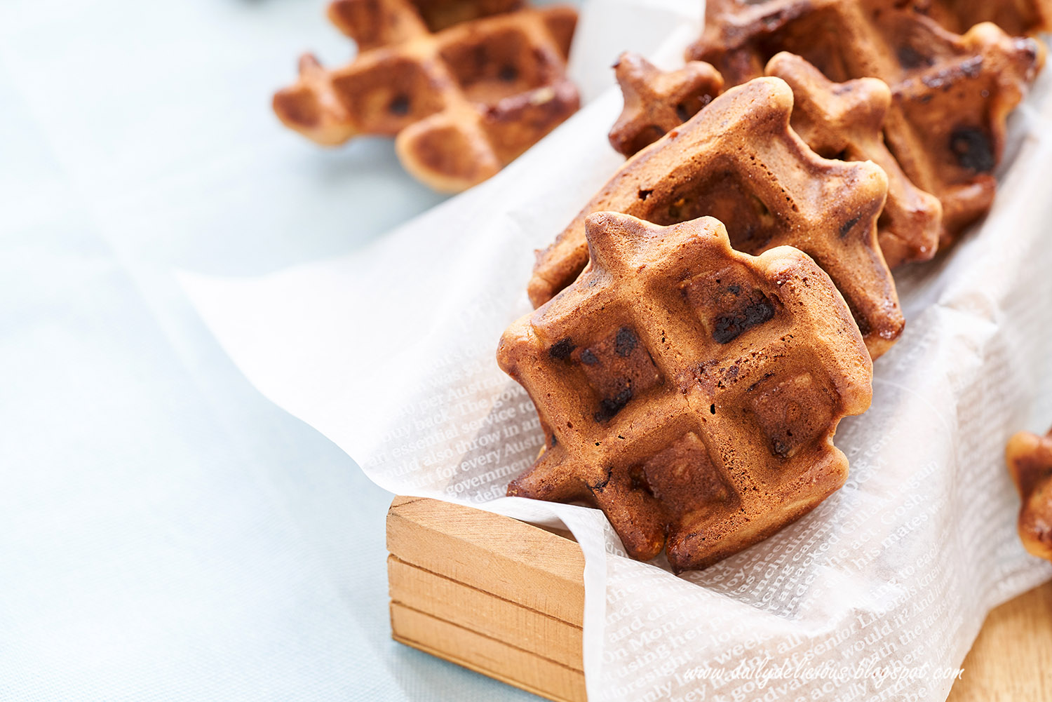 dailydelicious Waffle cookies Easy non oven cookies