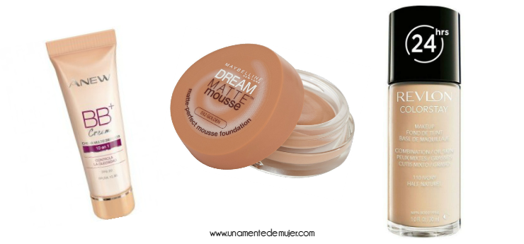 Bases para piel grasa