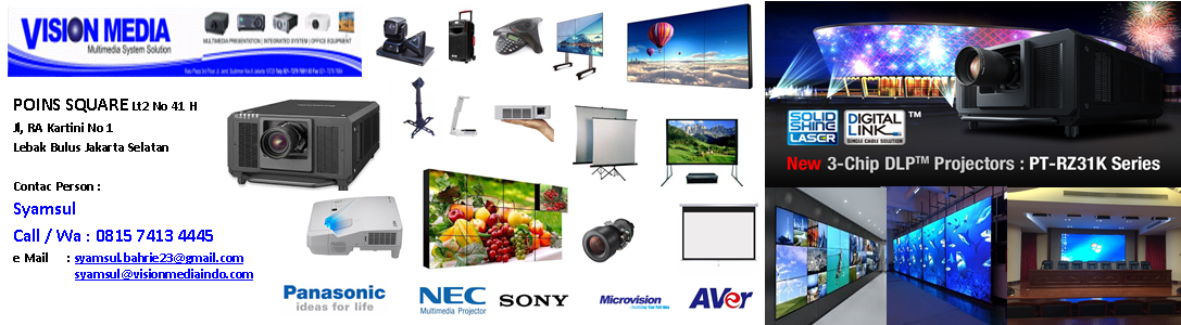 SPECKSIFIKASI PROYEKTOR NEC ULTRA SHORT THROW UM301X